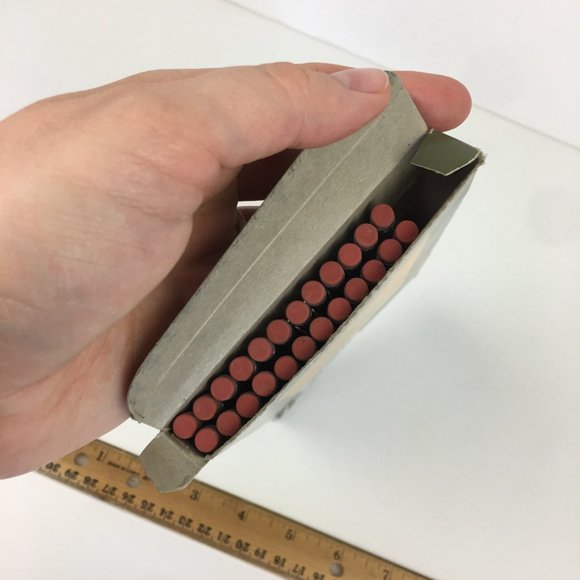 Open Vtg 1993 Eagle HB No 2 Pencils 24 Pencils w Original Box Beat Up w Bookmark - Picture 5 of 9